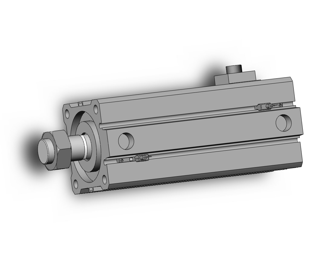 SMC CDBQ2A50-75DCM-HN-M9BVL cyl, compact, locking, sw cap, CBQ2 CYLINDER COMPACT LOCKING