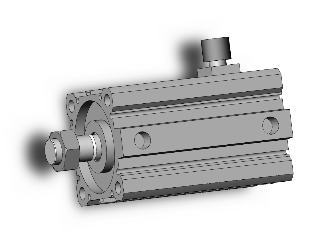 SMC CDBQ2A63-50DCM-HL cyl, compact, locking, sw cap, CBQ2 CYLINDER COMPACT LOCKING