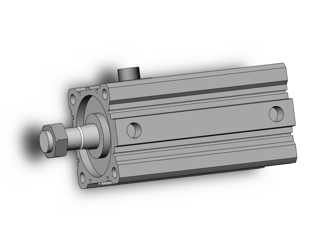 SMC CDBQ2A80-75DCM-RN cyl, compact, locking, sw cap, CBQ2 CYLINDER COMPACT LOCKING