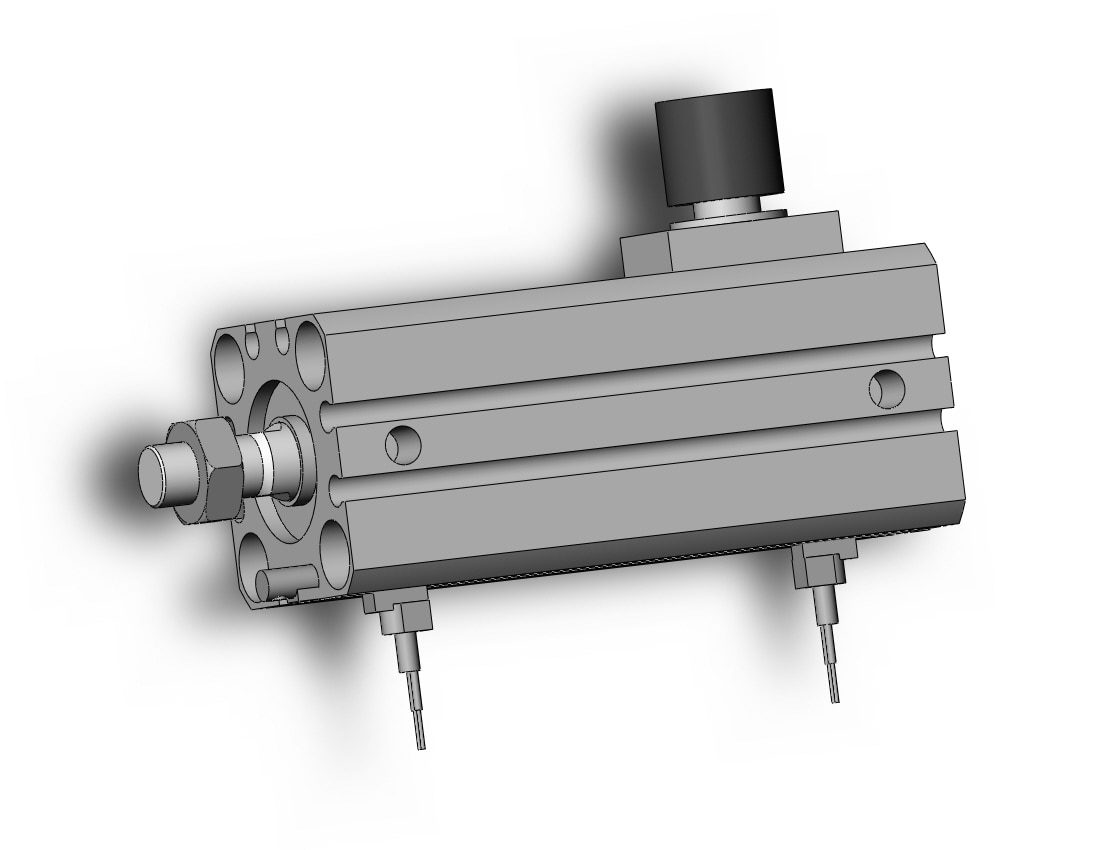 SMC CDBQ2B20-25DCM-HL-A93V 20mm cbq2 dbl-act auto-sw, CBQ2 CYLINDER COMPACT LOCKING