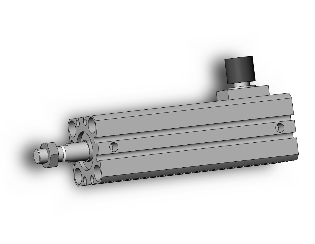 SMC CDBQ2B20-50DCM-HL 20mm cbq2 dbl-act auto-sw, CBQ2 CYLINDER COMPACT LOCKING