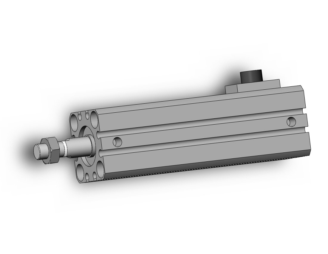 SMC CDBQ2B20-50DCM-HN-M9NL cyl, compact, locking, auto-sw, CBQ2 CYLINDER COMPACT LOCKING