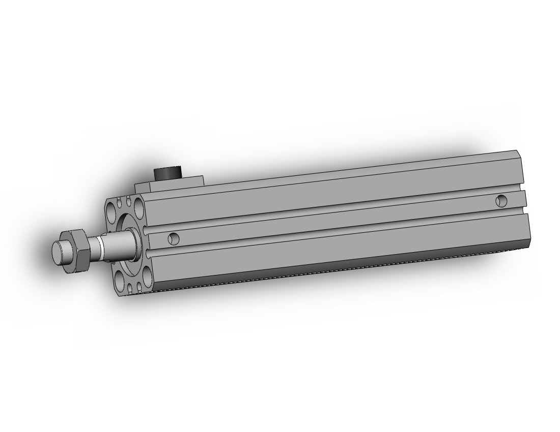 SMC CDBQ2B25-100DCM-RN-M9NWL cyl, compact, locking, auto-sw, CBQ2 CYLINDER COMPACT LOCKING