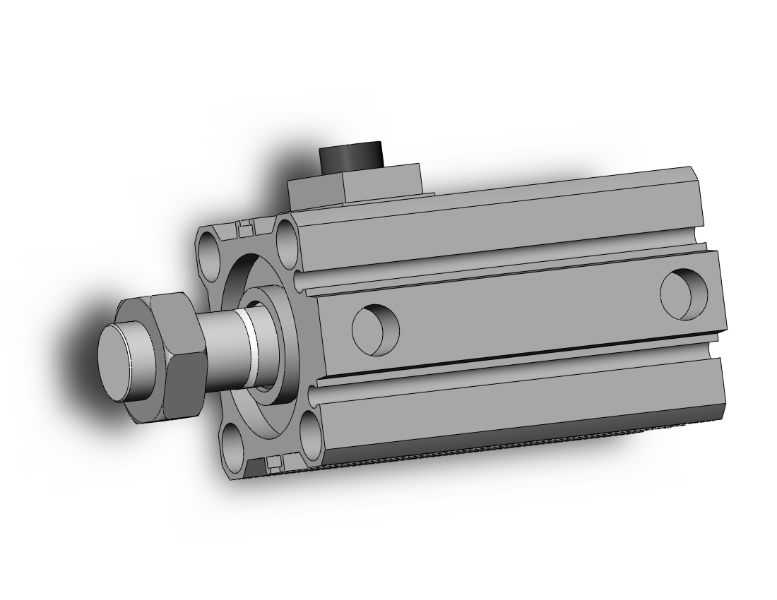 SMC CDBQ2B32-20DCM-RN 32mm  cbq2     dbl-act auto-sw, CBQ2 CYLINDER COMPACT LOCKING