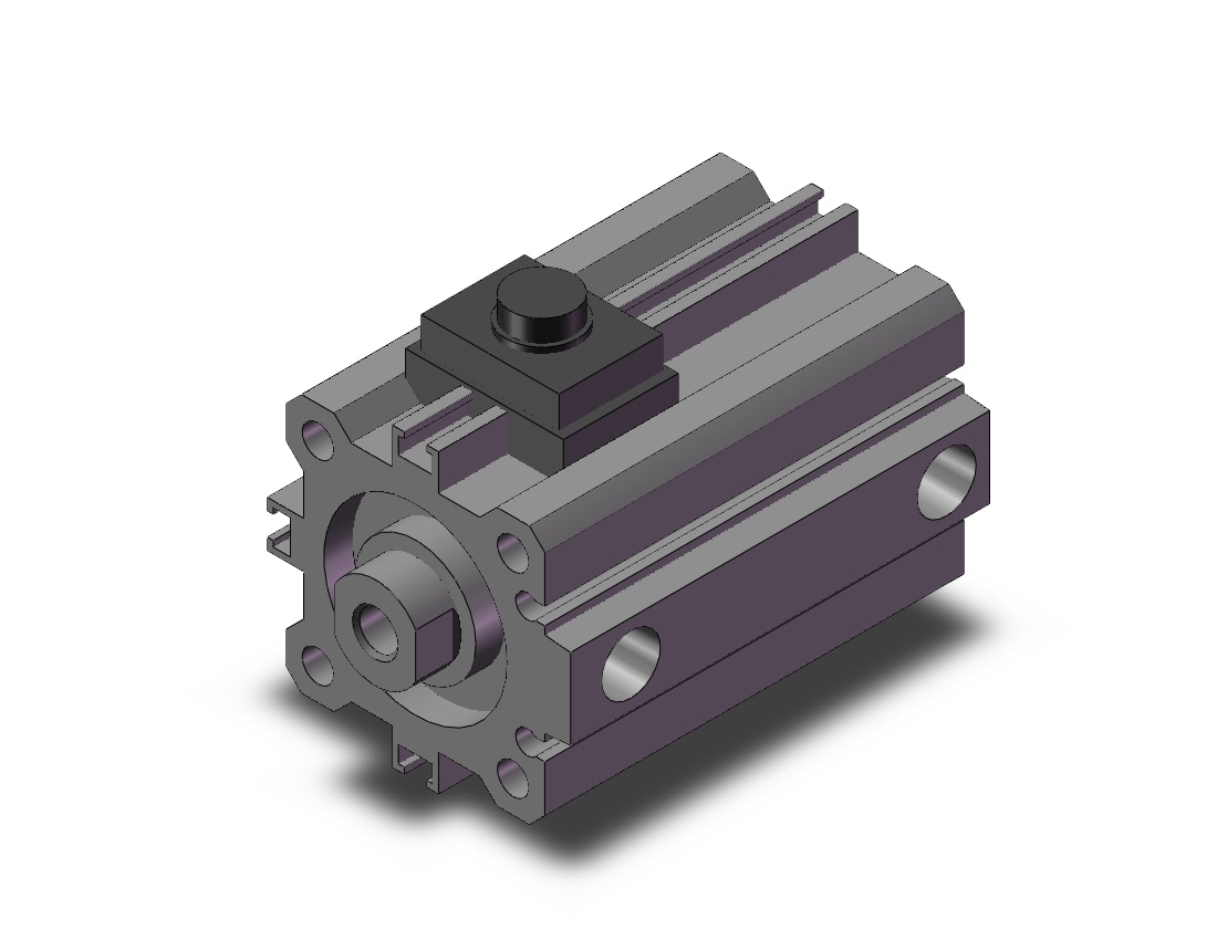 SMC CDBQ2B32TN-15DC-RN cyl, compact, locking, sw cap, CBQ2 CYLINDER COMPACT LOCKING