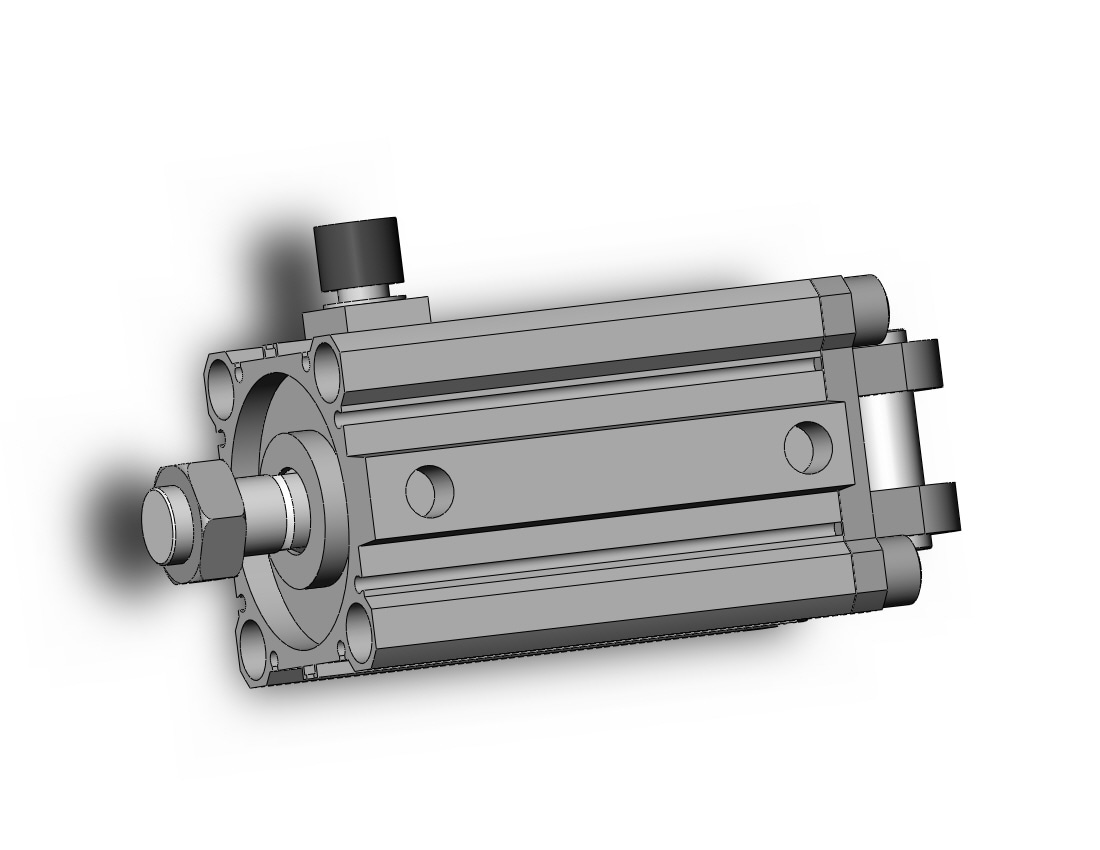 SMC CDBQ2D63-50DCM-RL cyl, compact, locking, sw capable, COMPACT CYLINDER