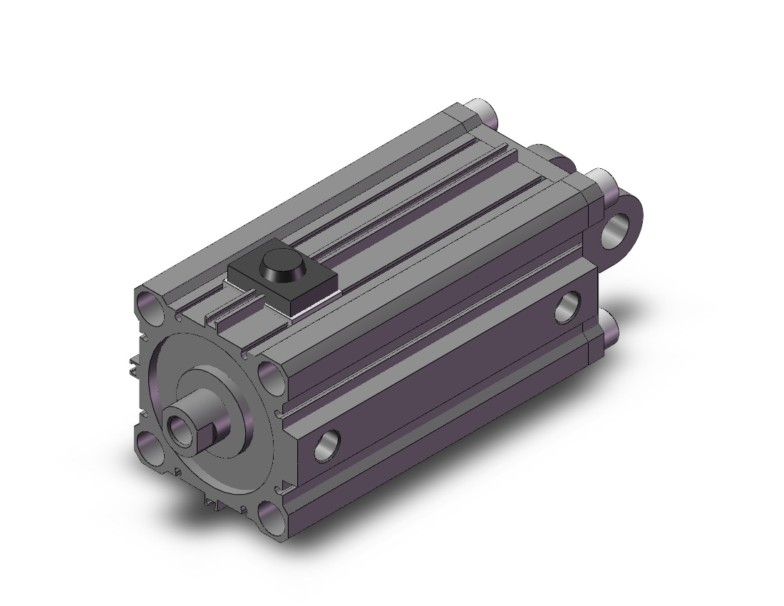 SMC CDBQ2D80TF-75DC-RN cyl, compact, locking, sw capable, COMPACT CYLINDER