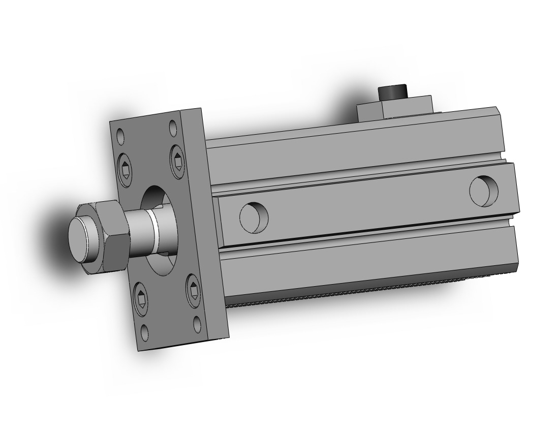 SMC CDBQ2F50-50DCM-HN cyl, compact, locking, sw capable, COMPACT CYLINDER