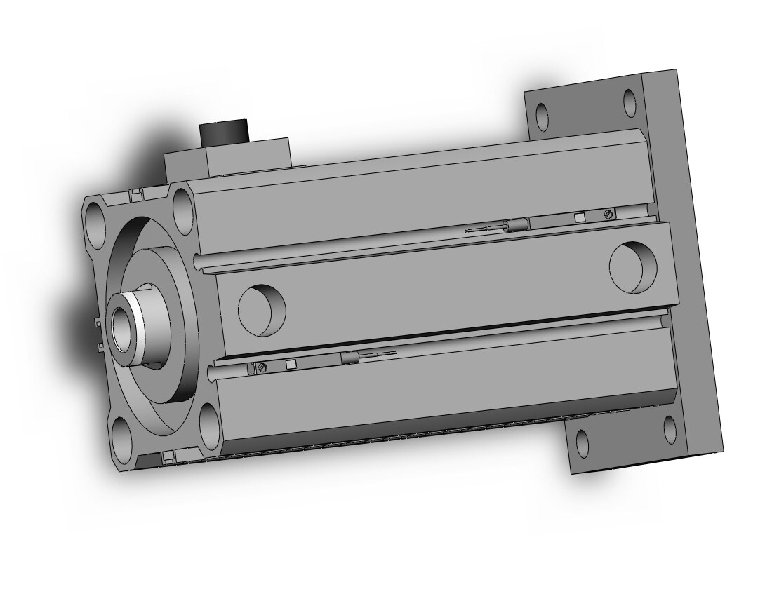 SMC CDBQ2G50-50DC-RN-M9BWL cyl, compact, locking, sw capable, COMPACT CYLINDER