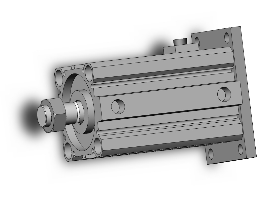 SMC CDBQ2G63-50DCM-HN 63mm  cq2      dbl-act auto-sw, CBQ2 CYLINDER COMPACT LOCKING