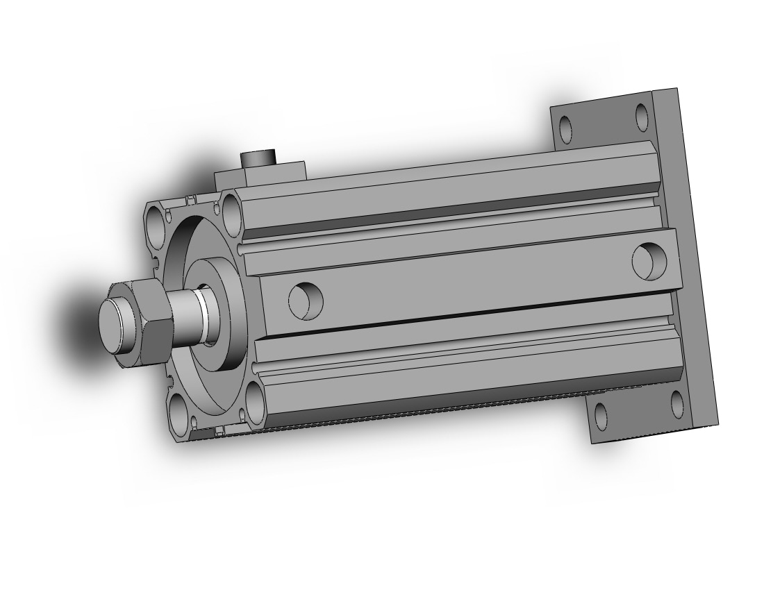 SMC CDBQ2G63-75DCM-RN cyl, compact, locking, auto-sw, CBQ2 CYLINDER COMPACT LOCKING