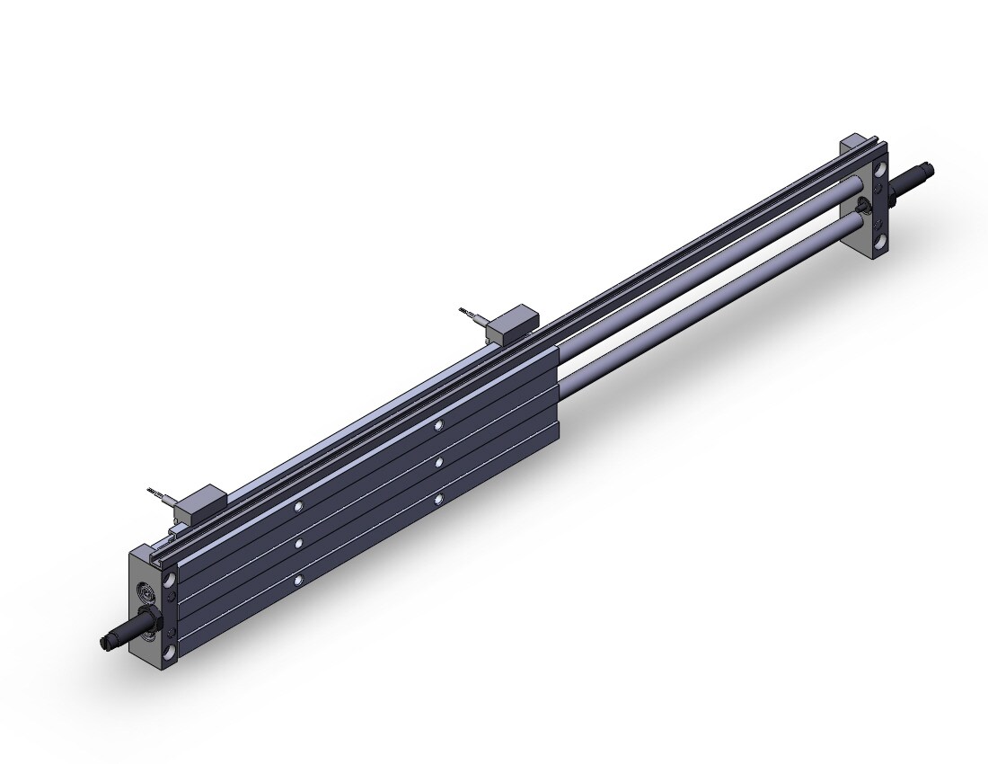 SMC CDBX2H15-200B-A73 cyl, slide, air-hydro, CX2 GUIDED CYLINDER