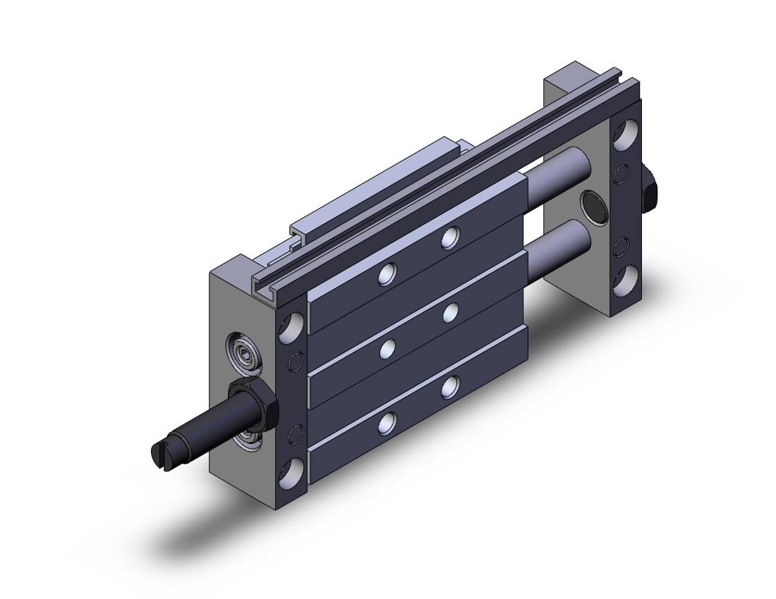 SMC CDBX2N15-25BS cyl, slide unit, dbl rod type, CX2 GUIDED CYLINDER