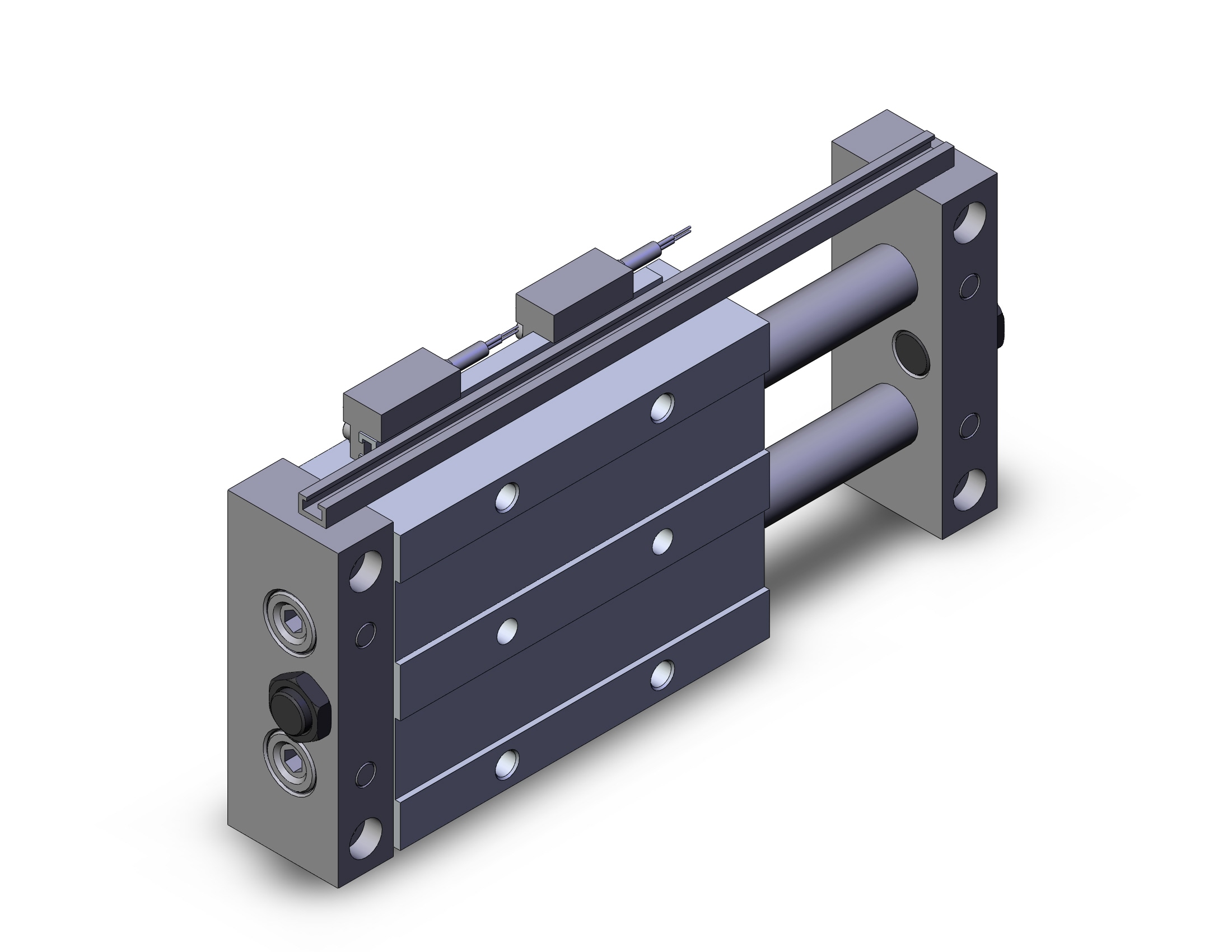 SMC CDBX2N25-50-J79W 25mm cx2 dbl-act auto-sw, CX2 GUIDED CYLINDER