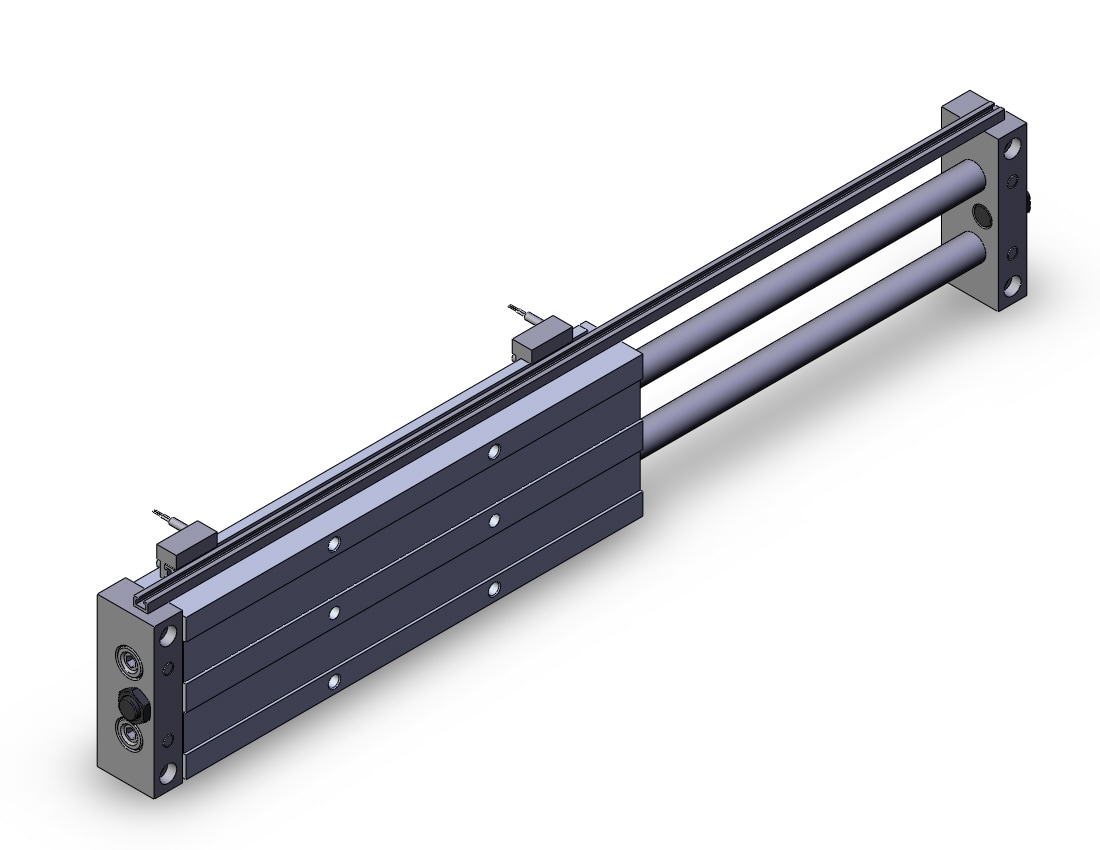 SMC CDBX2N25TN-200-F7BWVSDPC 25mm cx2 dbl-act auto-sw, CX2 GUIDED CYLINDER