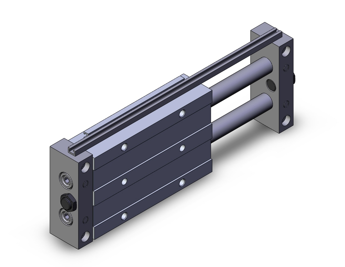 SMC CDBX2N25TN-75 cylinder, air slide unit, GUIDED CYLINDER