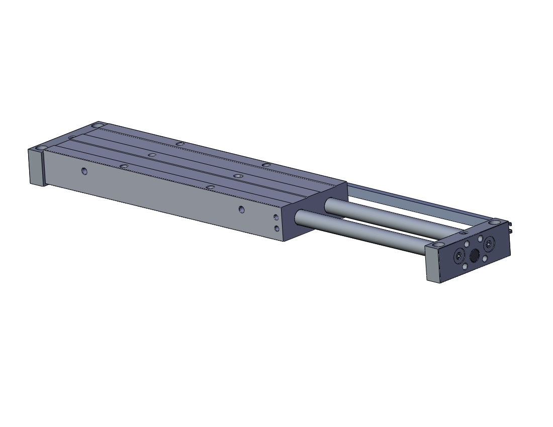 SMC CDBXWL20-150-A73CZS cylinder, CXW GUIDED CYLINDER