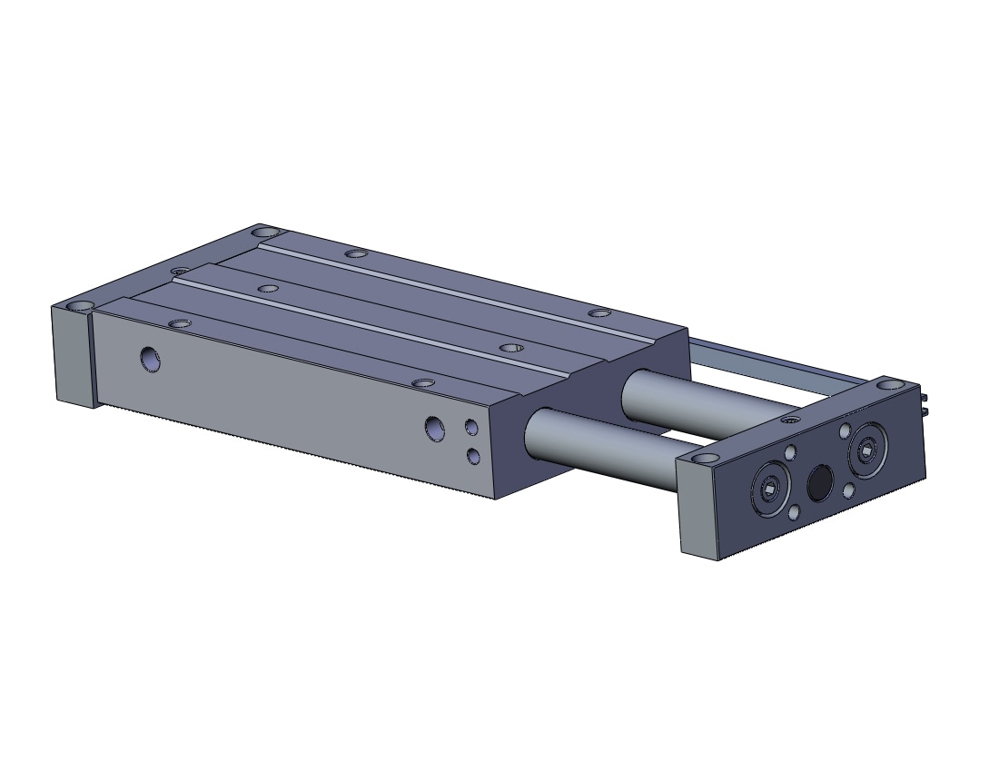 SMC CDBXWL32-100-F7PWSDPC cyl, slide ball/b housing mt, CXW GUIDED CYLINDER