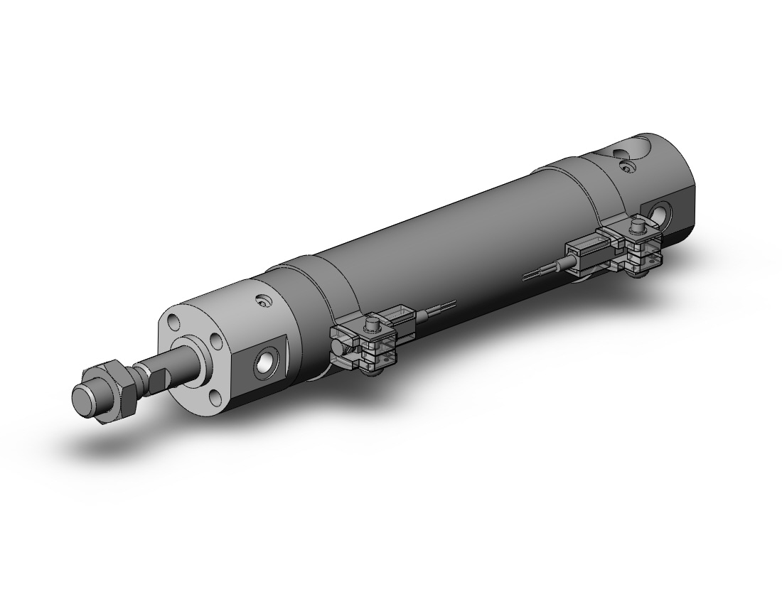 SMC CDG1BA20-75Z-A93L cg1, air cylinder, ROUND BODY CYLINDER