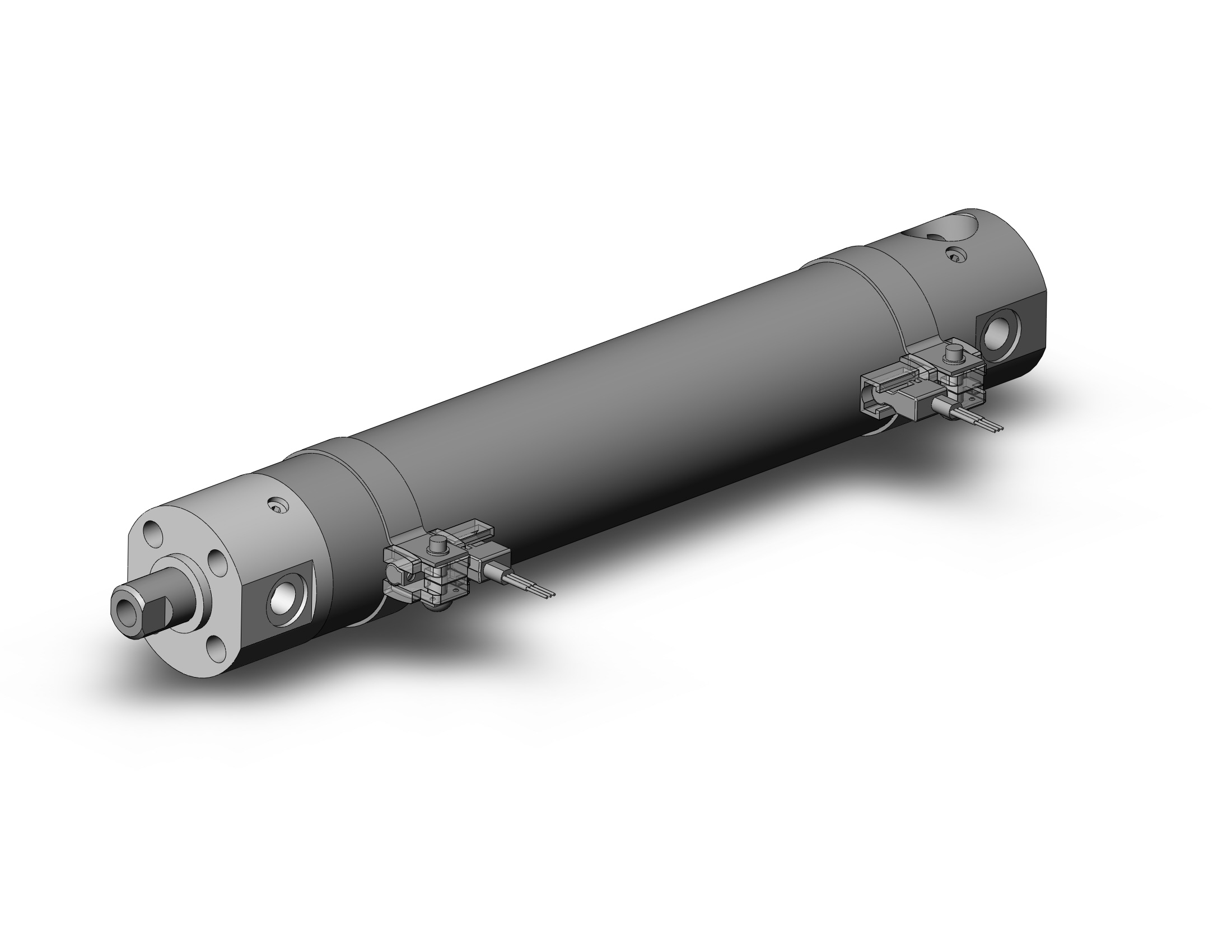 SMC CDG1BA25-125FZ-M9PVM cg1, air cylinder, ROUND BODY CYLINDER