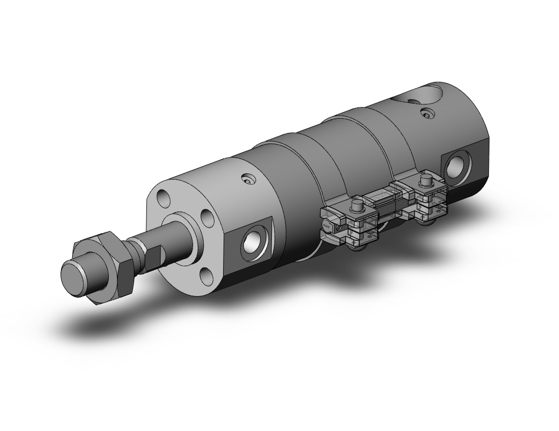 SMC CDG1BA25-25Z-M9PSAPC cg1, air cylinder, ROUND BODY CYLINDER