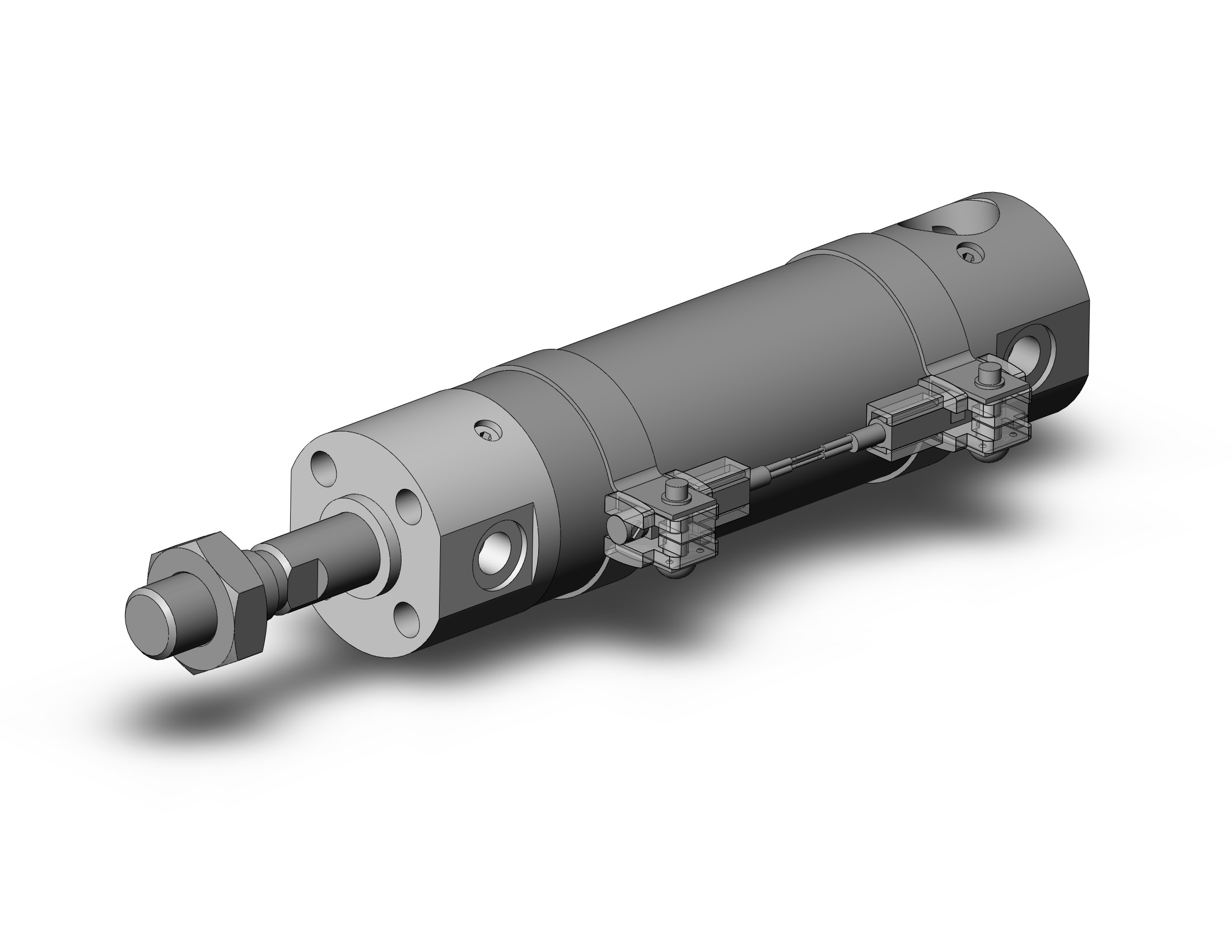 SMC CDG1BA25-50Z-A93L cg1, air cylinder, ROUND BODY CYLINDER