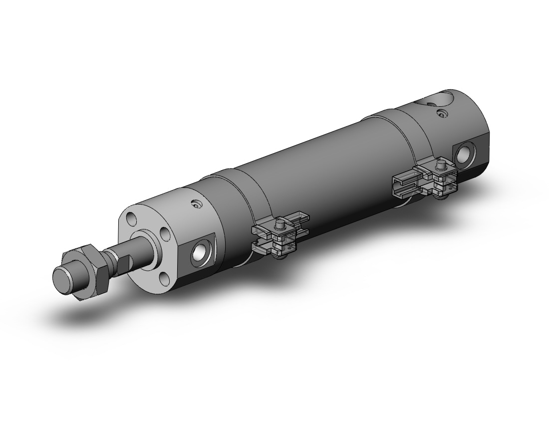 SMC CDG1BA25-75Z-M9PASDPC cg1, air cylinder, ROUND BODY CYLINDER