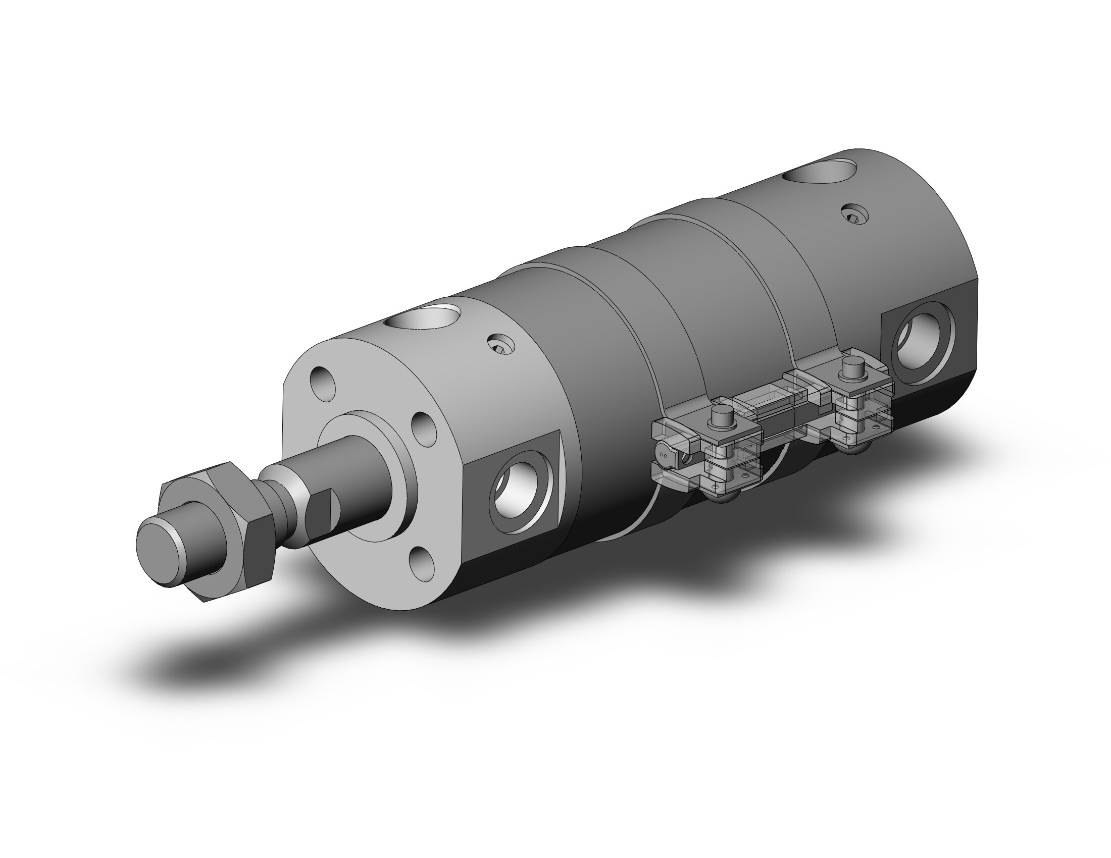 SMC CDG1BA32-25Z-M9BWL cg1, air cylinder, ROUND BODY CYLINDER