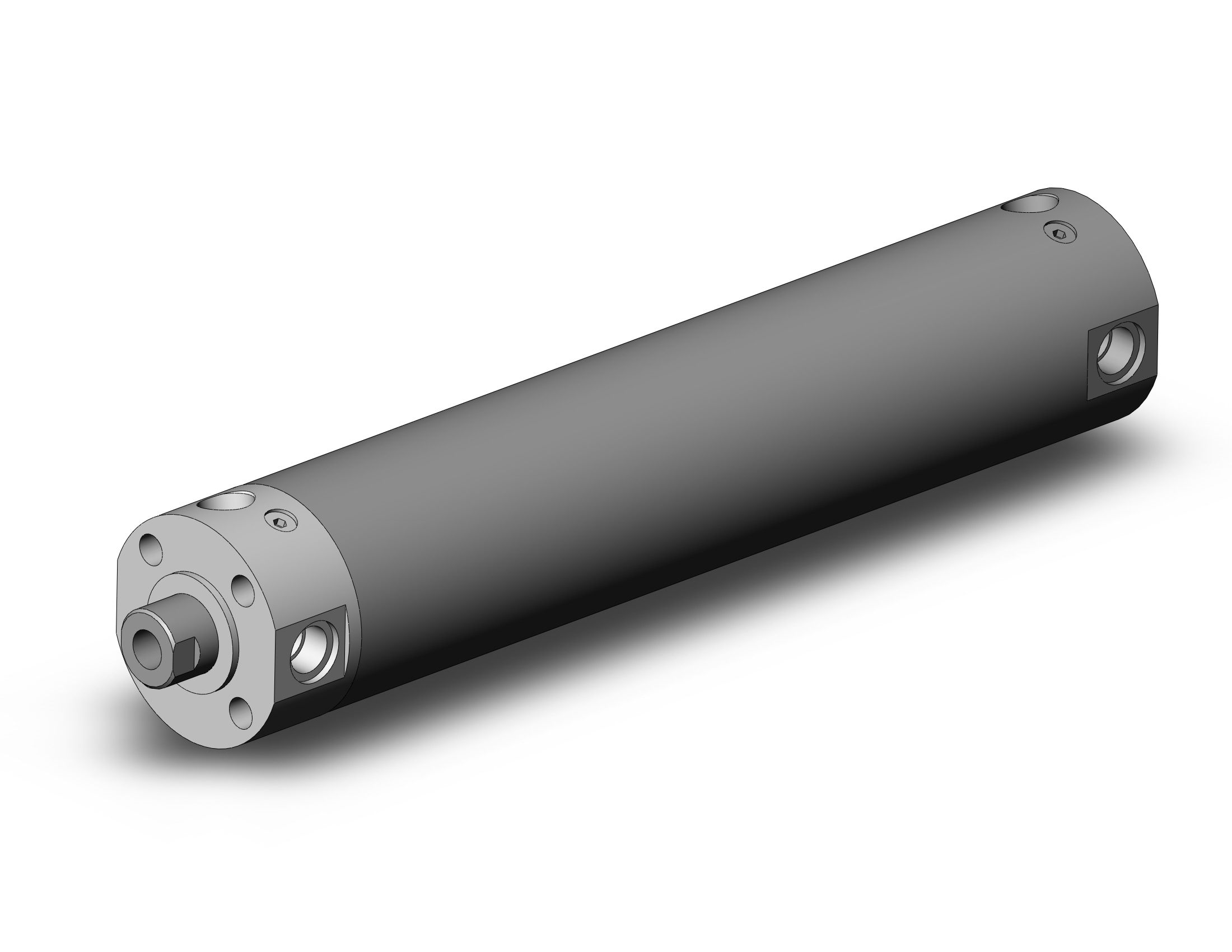 SMC CDG1BA50-200FZ cg1, air cylinder, ROUND BODY CYLINDER