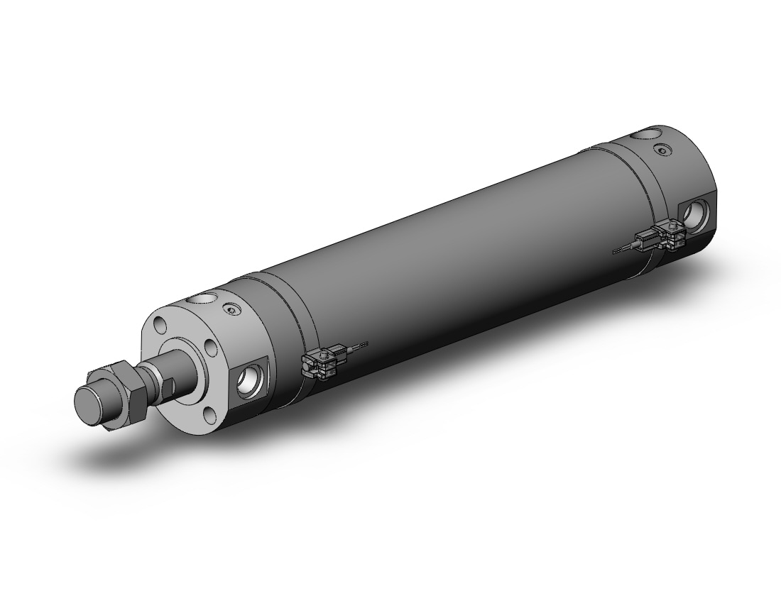 SMC CDG1BA50-200Z-A93L cg1, air cylinder, ROUND BODY CYLINDER