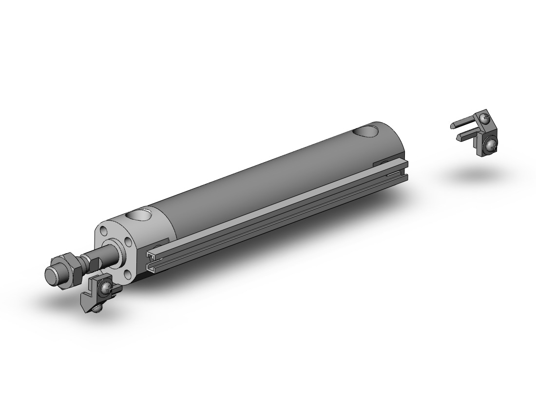 SMC CDG1BN20-75Z-XC13A cg1, air cylinder, ROUND BODY CYLINDER