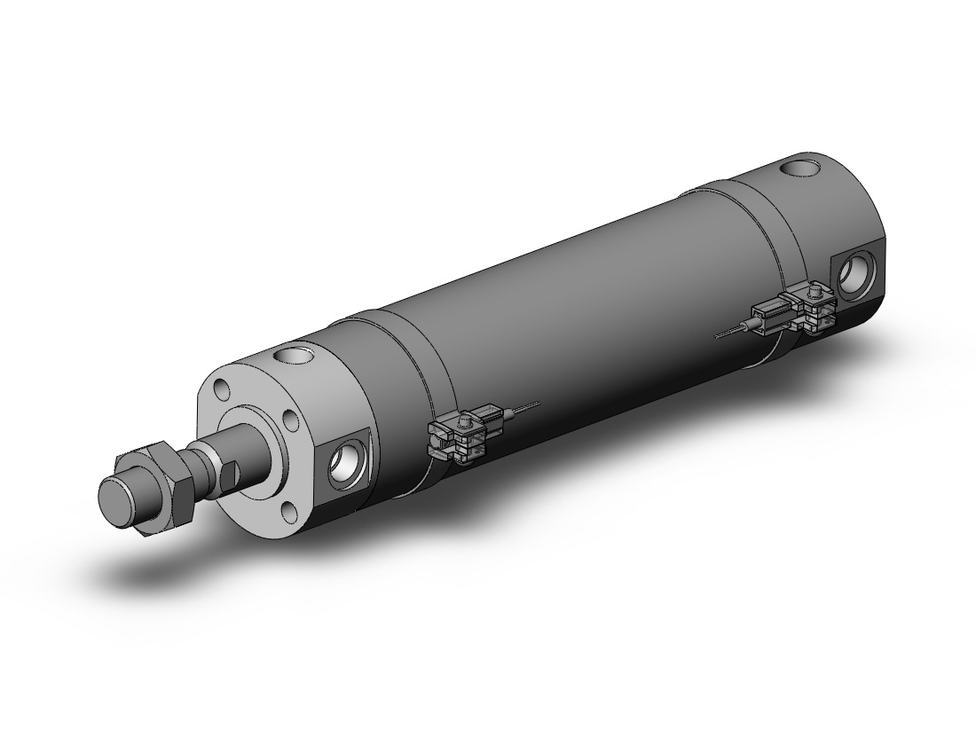 SMC CDG1BN40-125Z-M9BL cg1, air cylinder, ROUND BODY CYLINDER