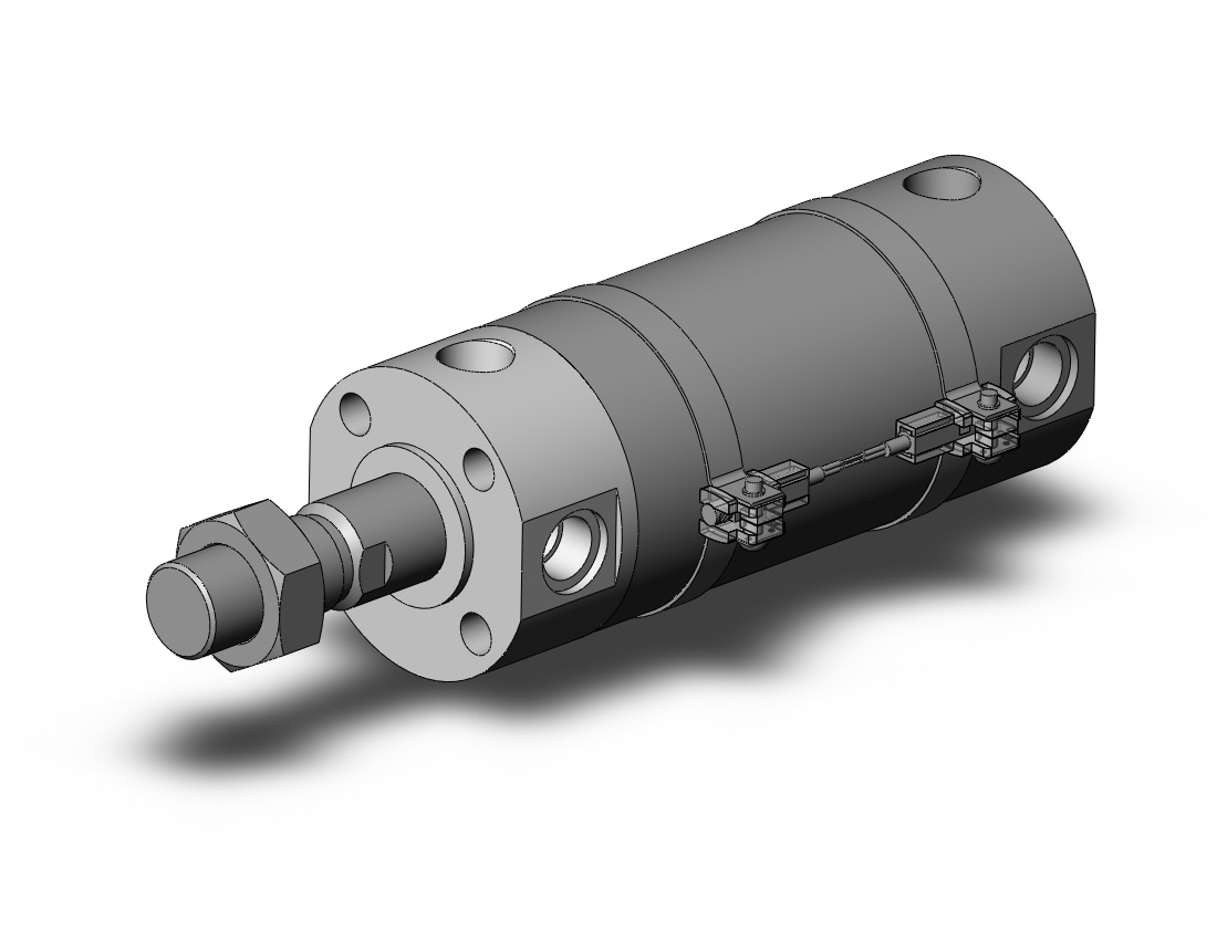 SMC CDG1BN50-50Z-A93 cg1, air cylinder, ROUND BODY CYLINDER