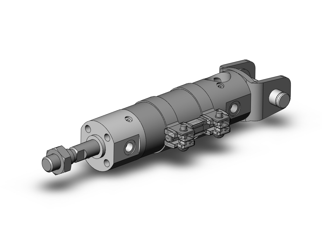 SMC CDG1DA20-25Z-M9PSAPC cg1, air cylinder, ROUND BODY CYLINDER