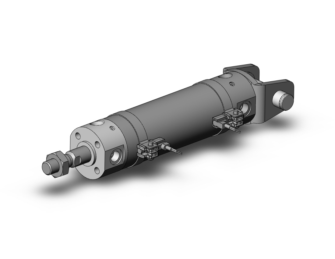 SMC CDG1DA32-75Z-A93VL cg1, air cylinder, ROUND BODY CYLINDER