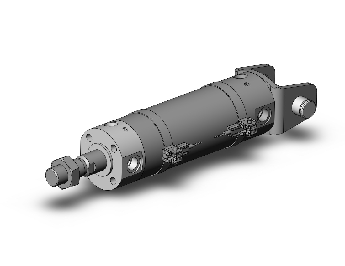 SMC CDG1DA40-75Z-M9BWL cg1, air cylinder, ROUND BODY CYLINDER