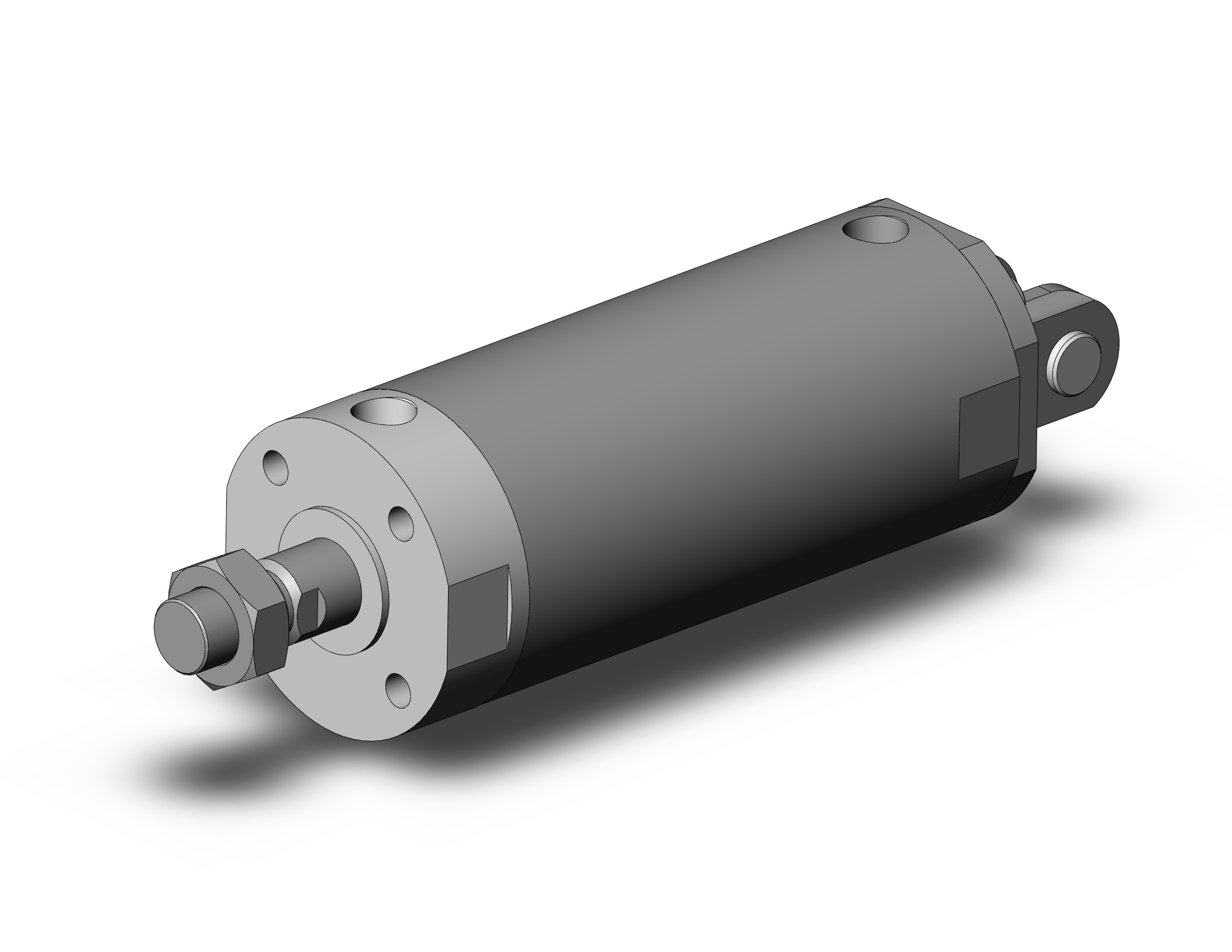 SMC CDG1DN100-150Z cg1, air cylinder, ROUND BODY CYLINDER