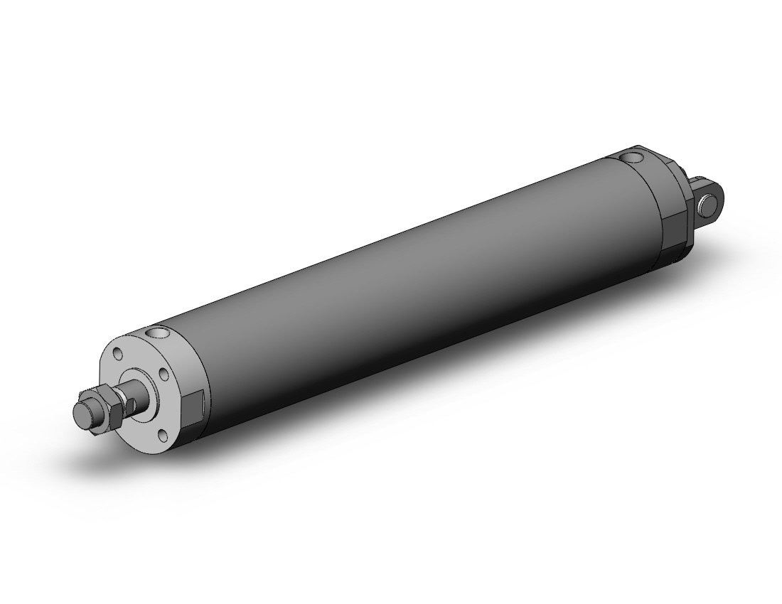 SMC CDG1DN100-500Z cg1, air cylinder, ROUND BODY CYLINDER