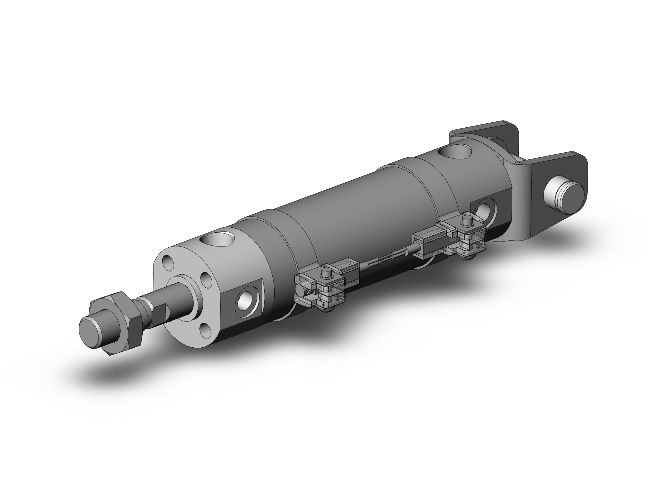 SMC CDG1DN25-50Z-A93L cg1, air cylinder, ROUND BODY CYLINDER