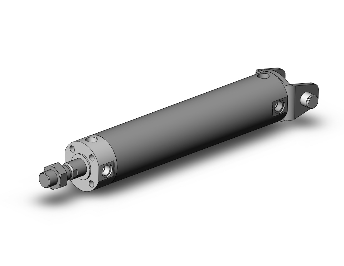 SMC CDG1DN50-200Z cg1, air cylinder, ROUND BODY CYLINDER