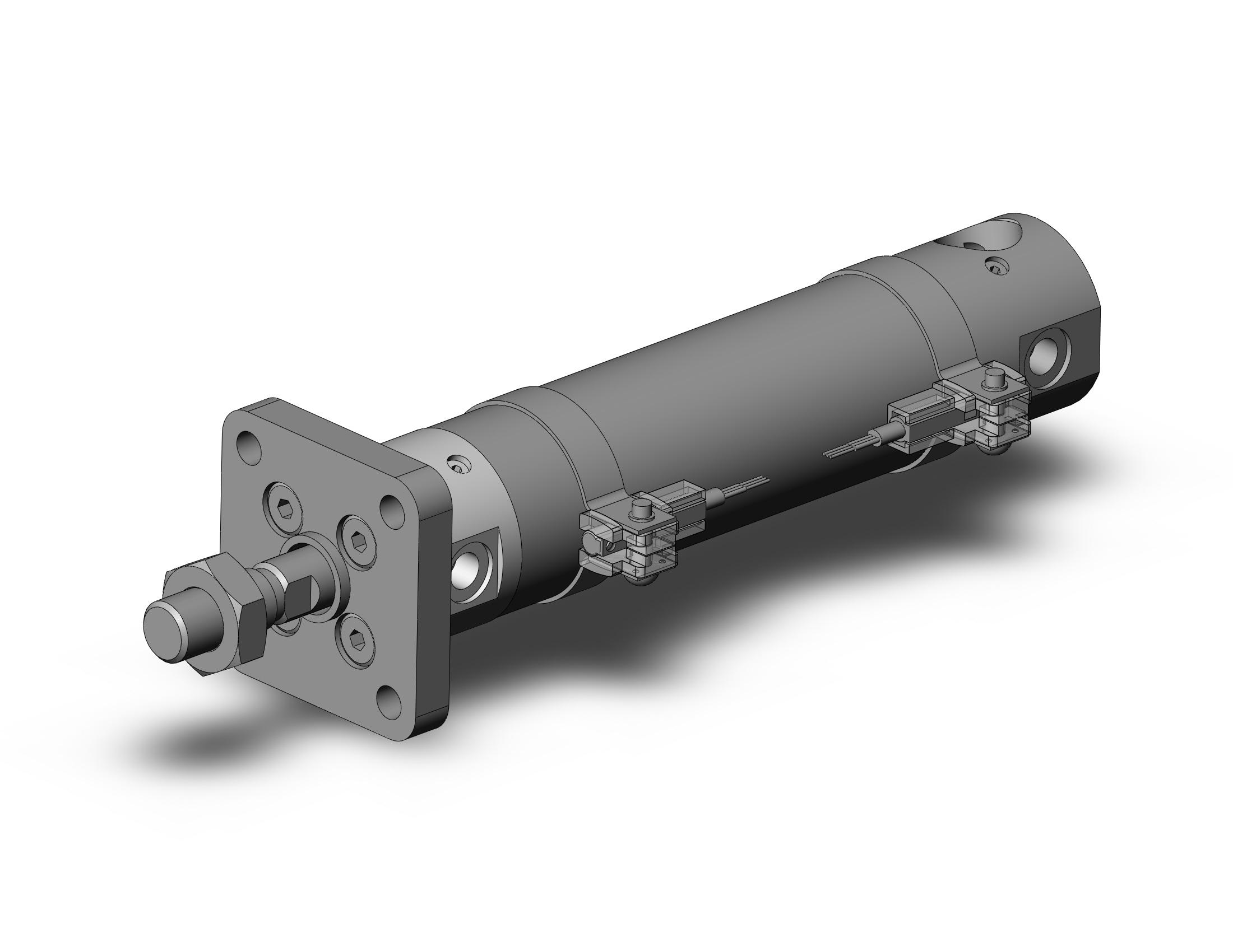 SMC CDG1FA25-75Z-M9PSAPC cg1, air cylinder, ROUND BODY CYLINDER