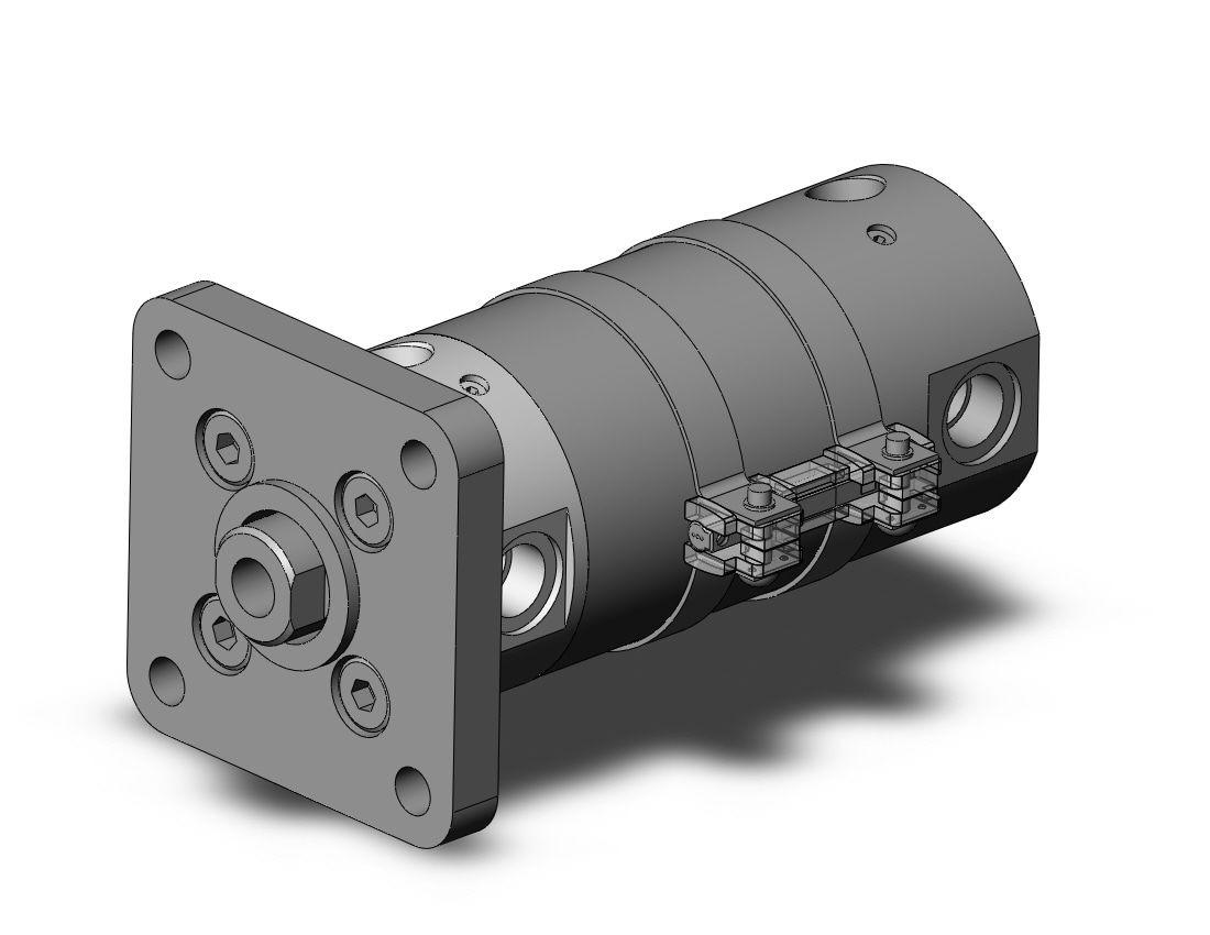 SMC CDG1FA40-25FZ-M9PZ cg1, air cylinder, ROUND BODY CYLINDER