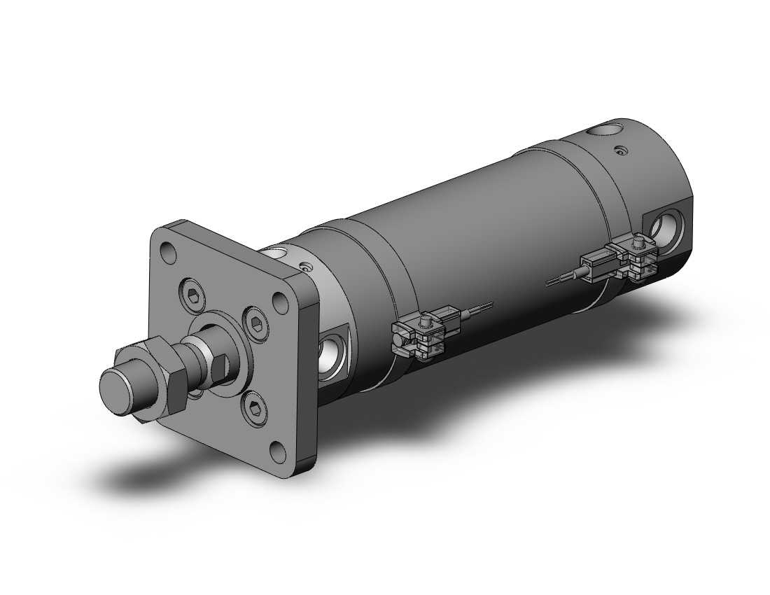 SMC CDG1FA40-75Z-A93 cg1, air cylinder, ROUND BODY CYLINDER