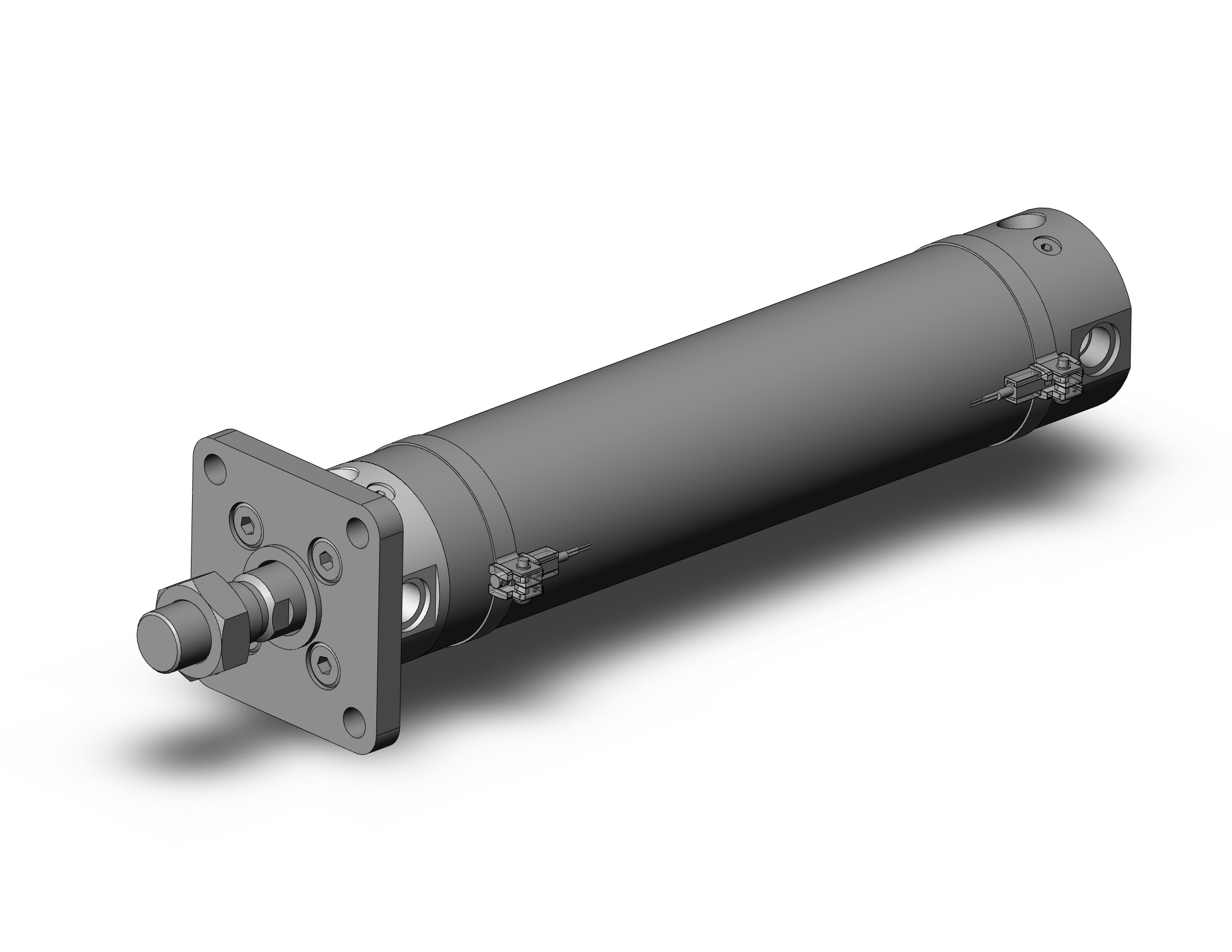 SMC CDG1FA50-200Z-A93L cg1, air cylinder, ROUND BODY CYLINDER