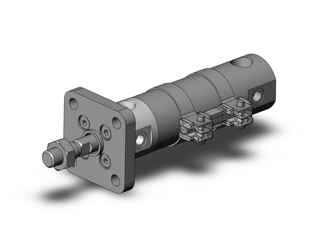 SMC CDG1FN20-25Z-M9PSAPC cg1, air cylinder, ROUND BODY CYLINDER