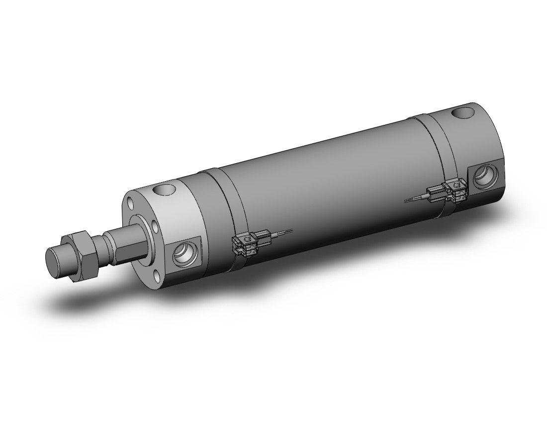 SMC CDG1KBN50-125Z-A93L cg1, air cylinder, ROUND BODY CYLINDER