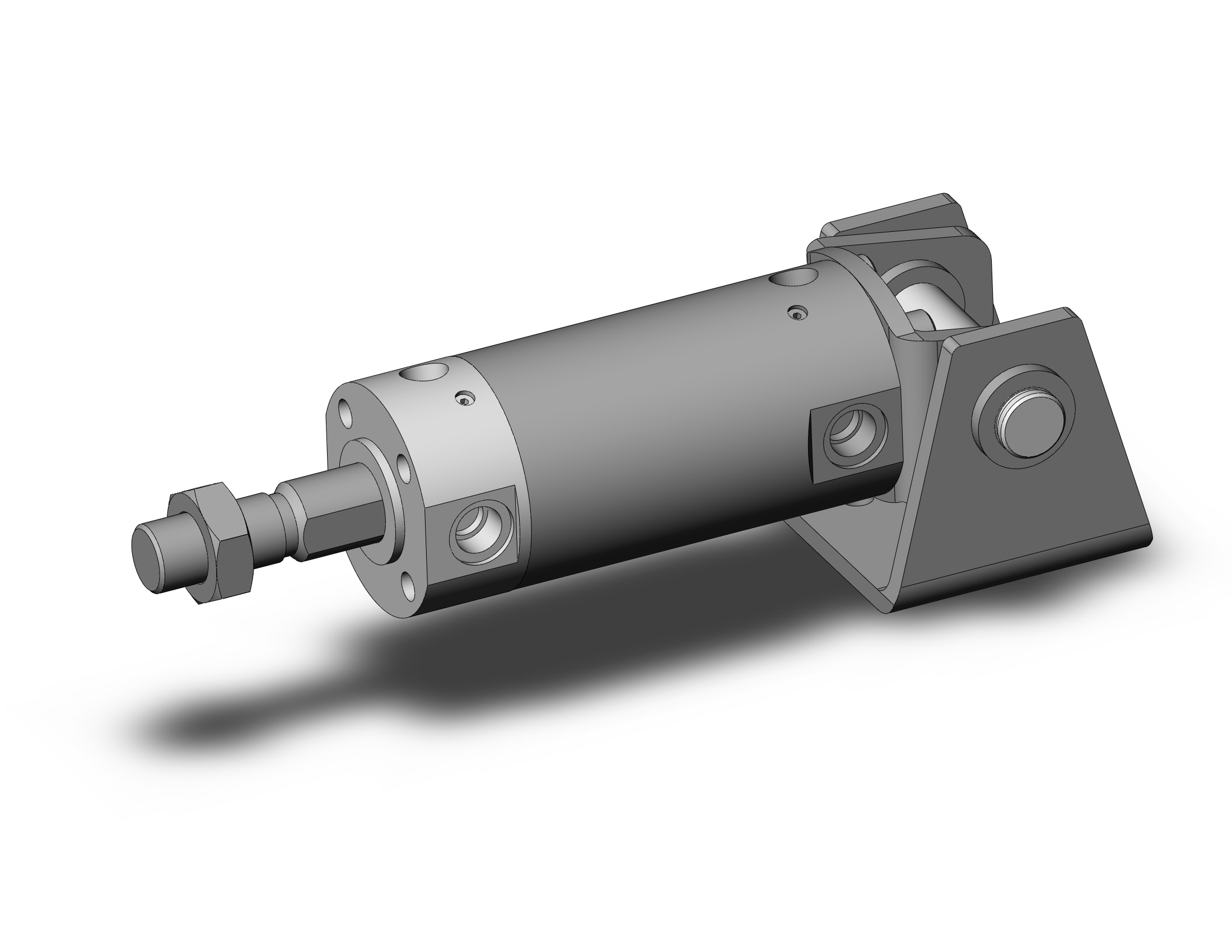 SMC CDG1KDA40-25Z-N cg1, air cylinder, ROUND BODY CYLINDER