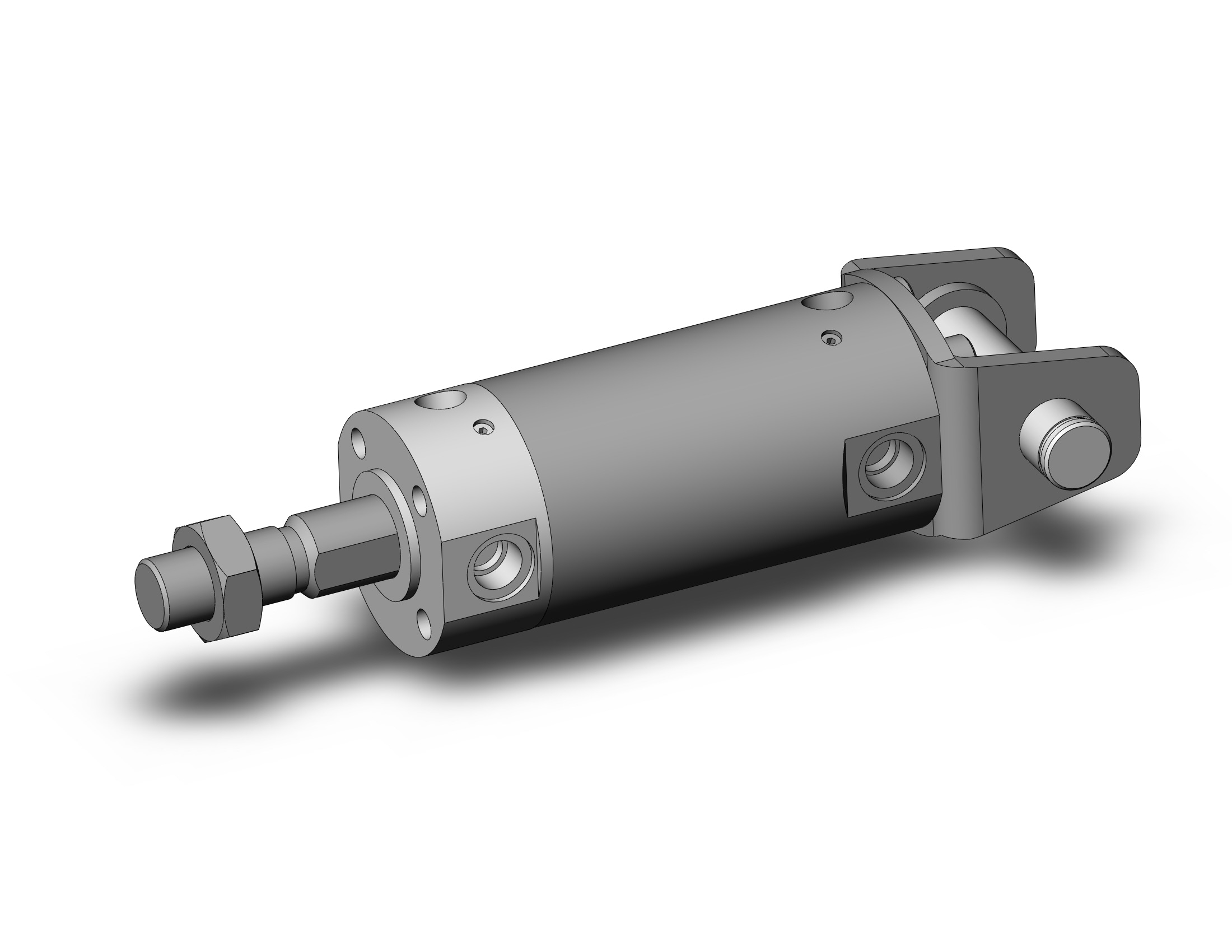 SMC CDG1KDA40-25Z cg1, air cylinder, ROUND BODY CYLINDER