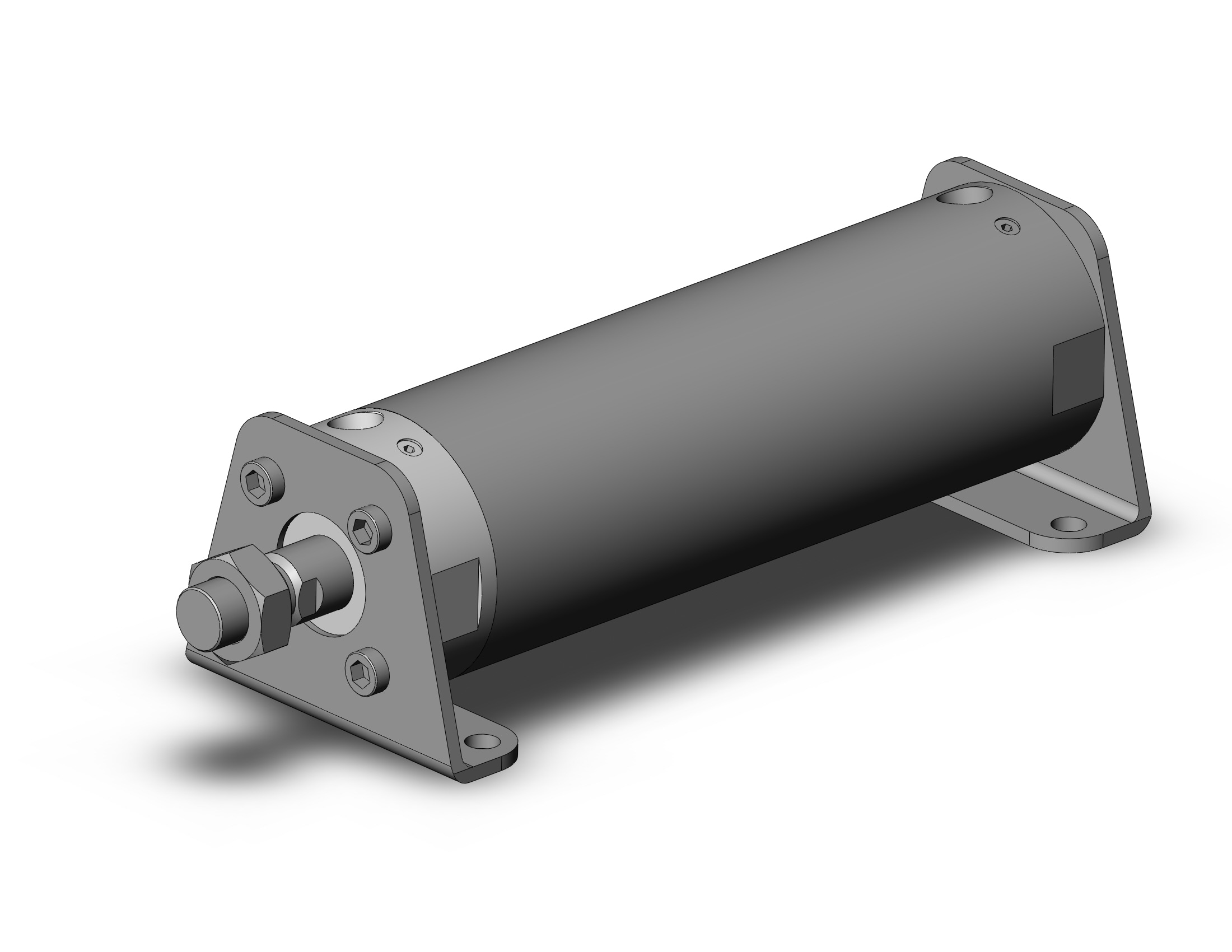 SMC CDG1LA100-250Z cg1, air cylinder, ROUND BODY CYLINDER