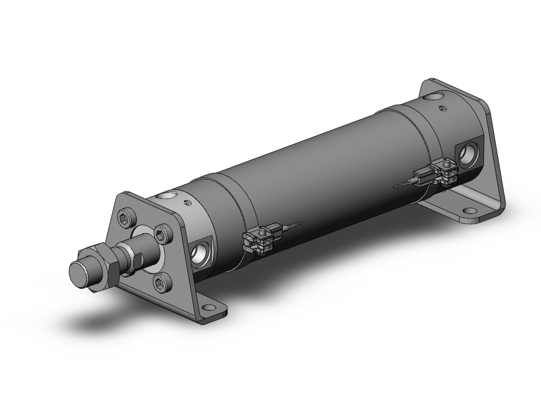 SMC CDG1LA40TN-125Z-M9P cg1, air cylinder, ROUND BODY CYLINDER